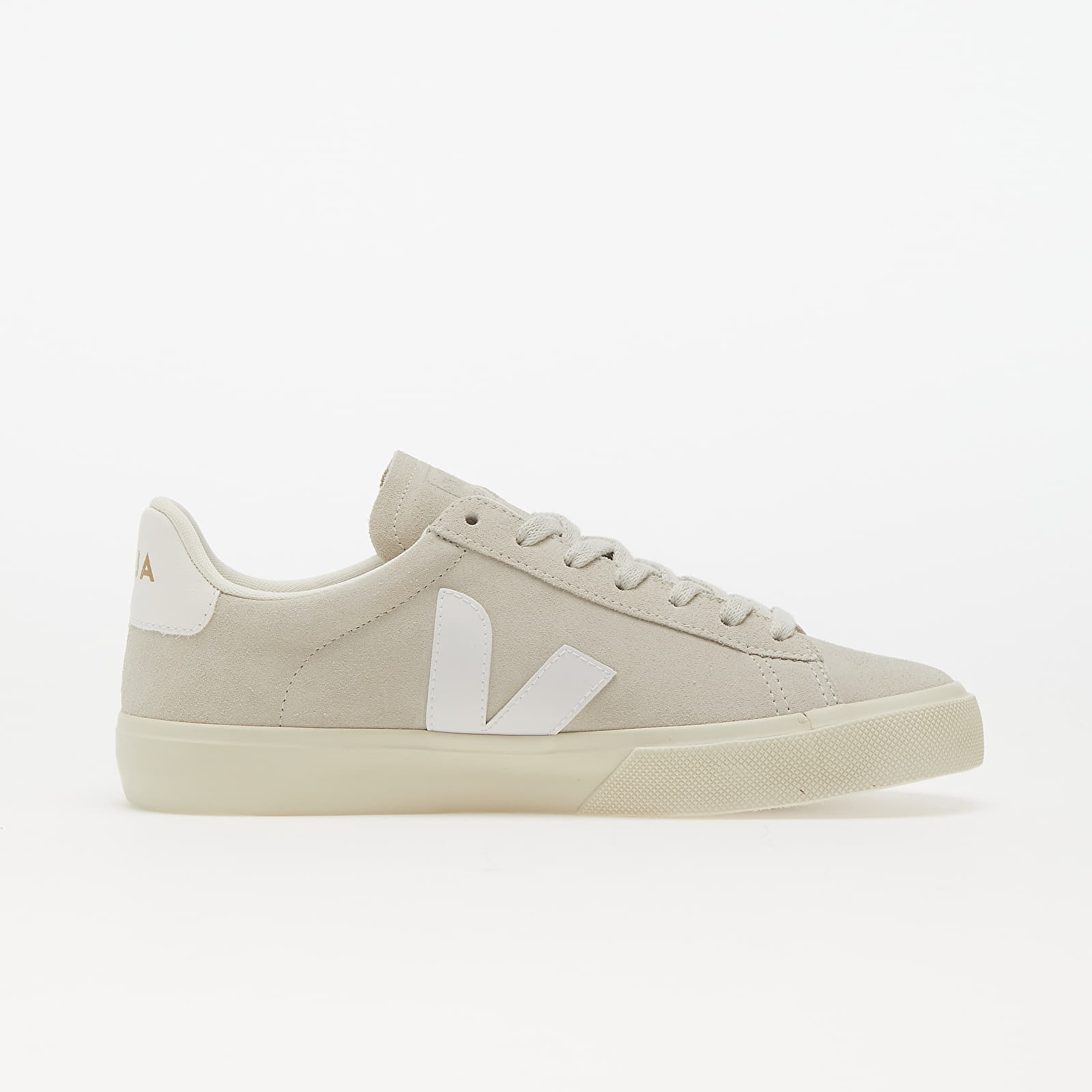 Sapatos de homem Veja Campo Natural White