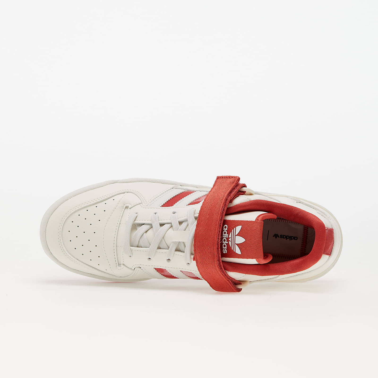 Herresko adidas Forum Low Core White/ White Tint/ Crest Red