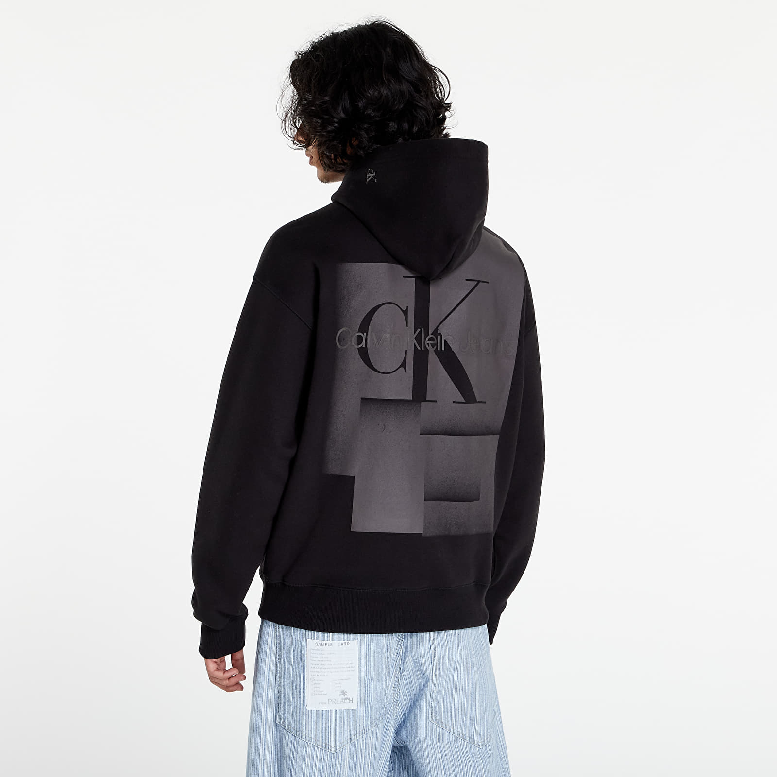 Mikiny Calvin Klein Jeans Monolgo Gradient Mul Black