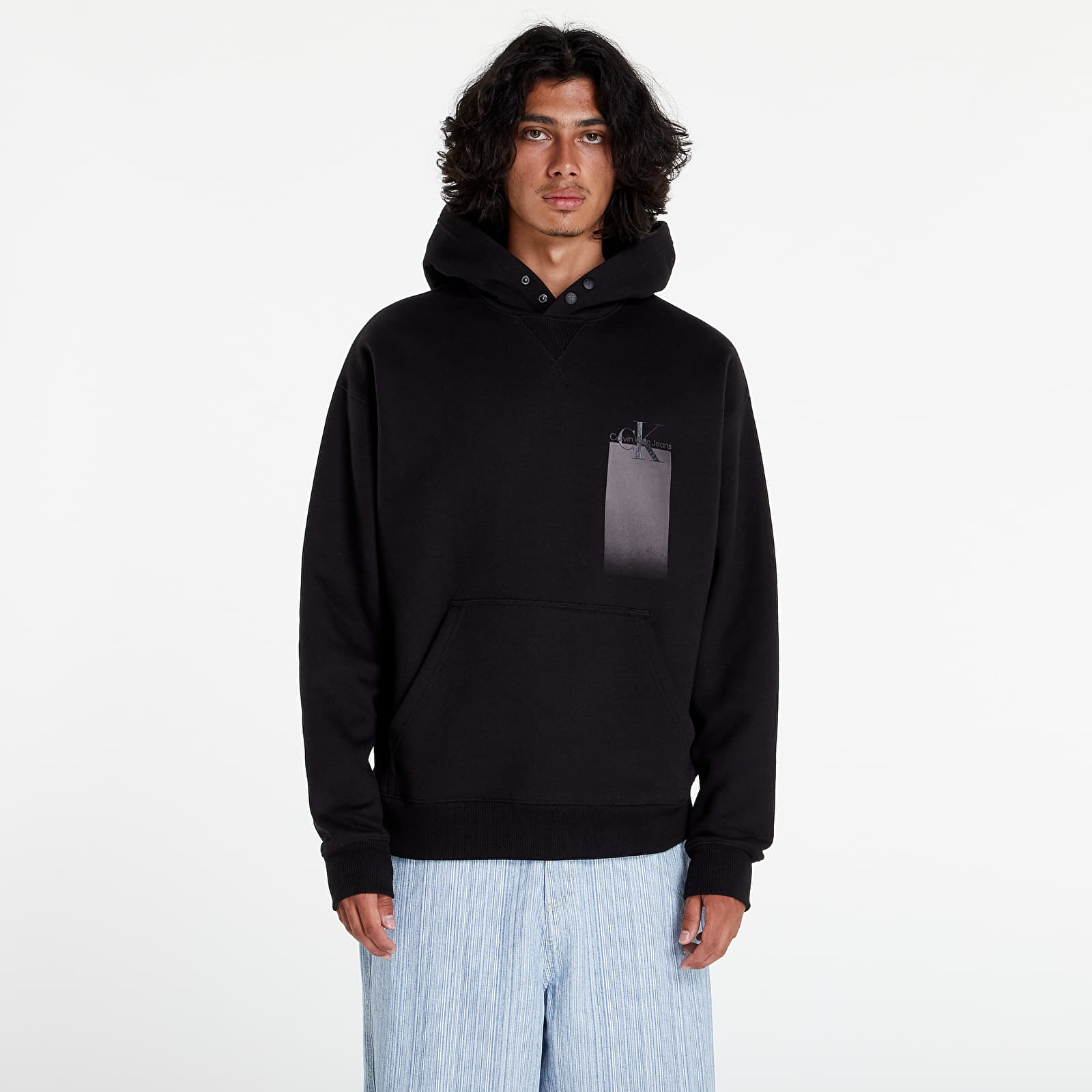Mikiny Calvin Klein Jeans Monolgo Gradient Mul Black