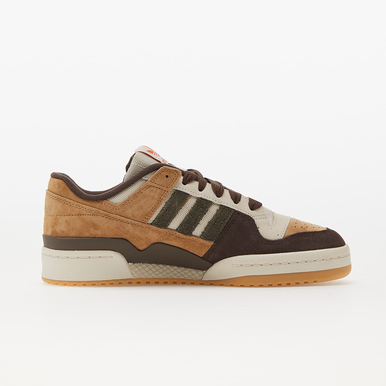 Încălțăminte și sneakerși pentru bărbați adidas Forum 84 Low CL Aluminium/ Branch/ Brown