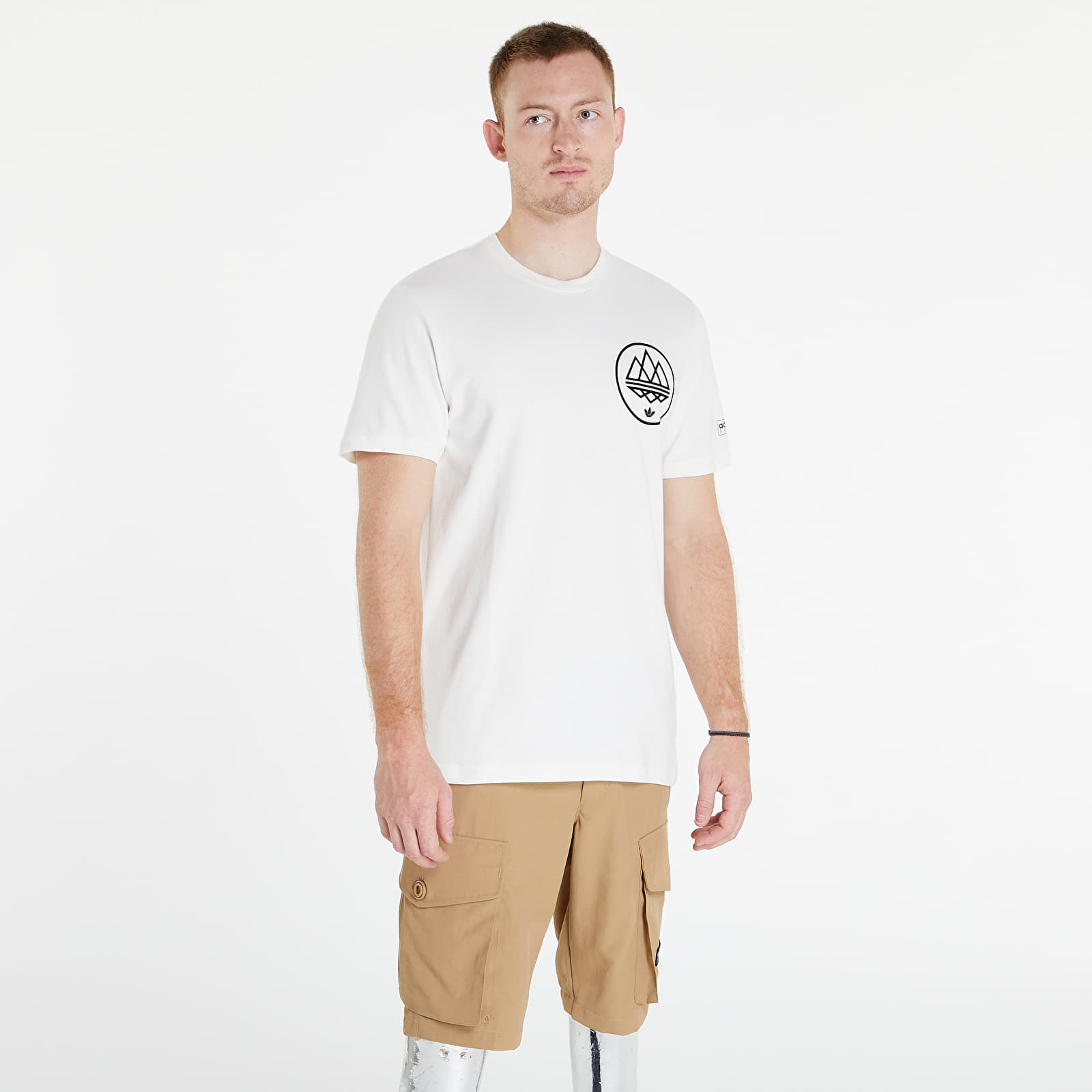 Trička adidas Spezial Mod Trefoil Tee Off White