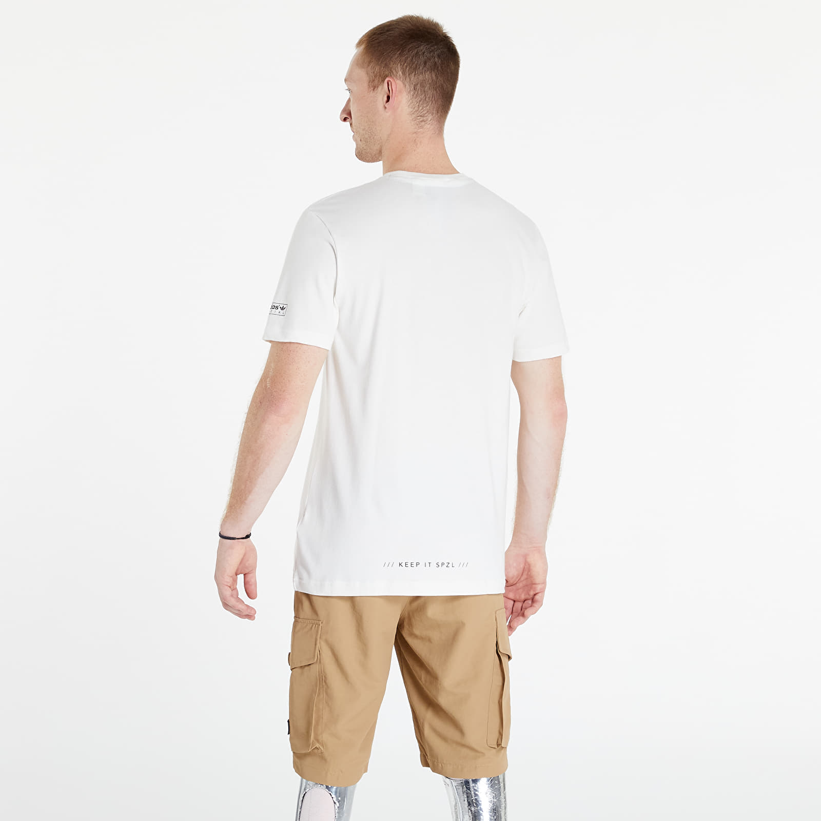 Trička adidas Spezial Mod Trefoil Tee Off White