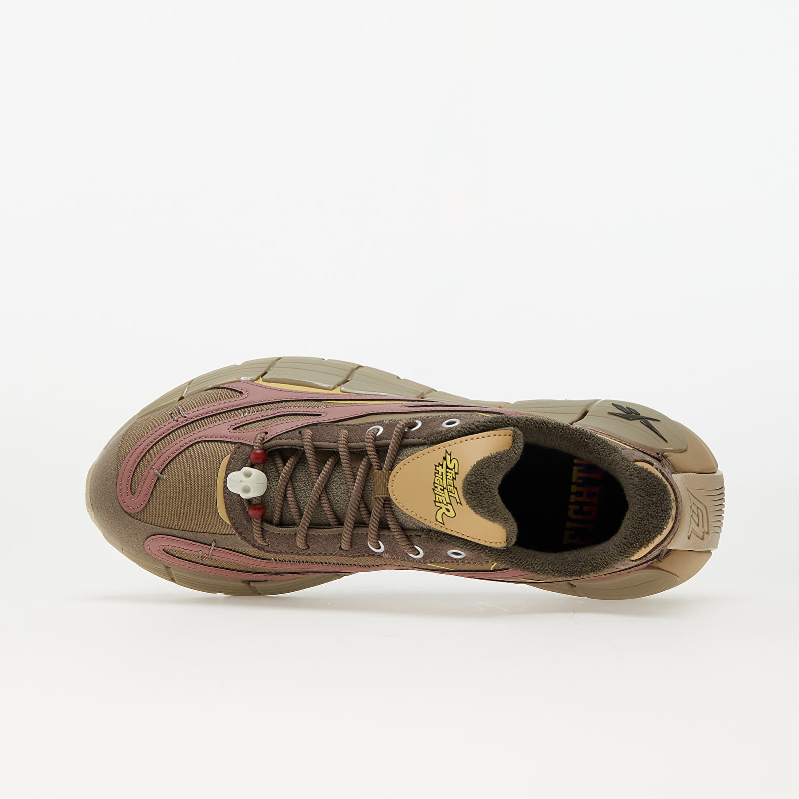 Pánske tenisky a topánky Reebok x Street Fighter Zig Kinetica 2.5 Cinnamon Stick/ Party Earl/ Weathered Yellow