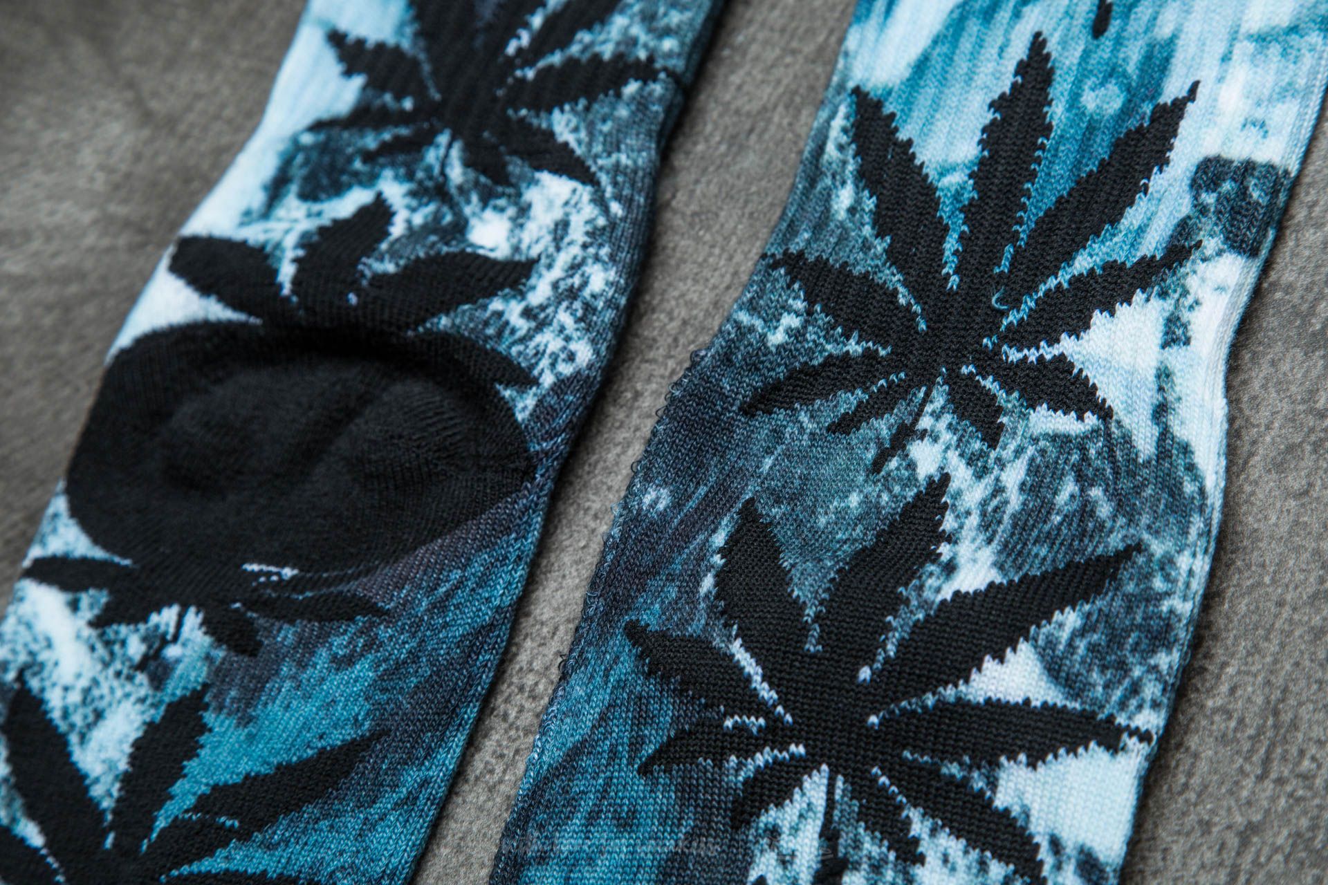 Chaussettes HUF Apparel Digital PL Himilayan Crew Socks White/ Grey