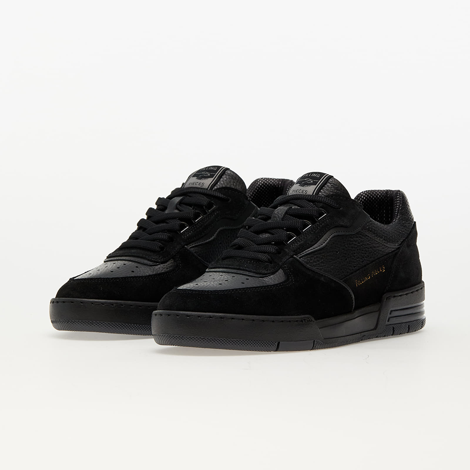 Scarpe uomo Filling Pieces Curb Line All Black