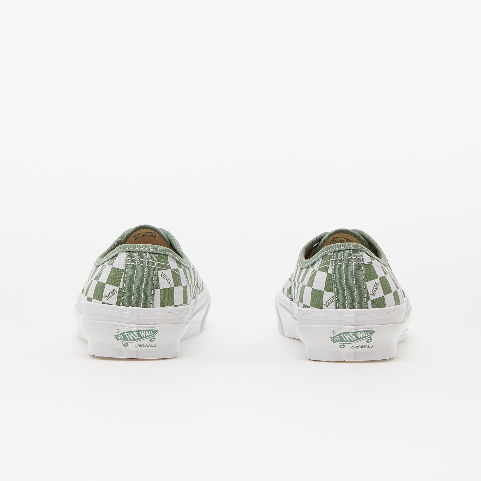 Vans checkered green discount