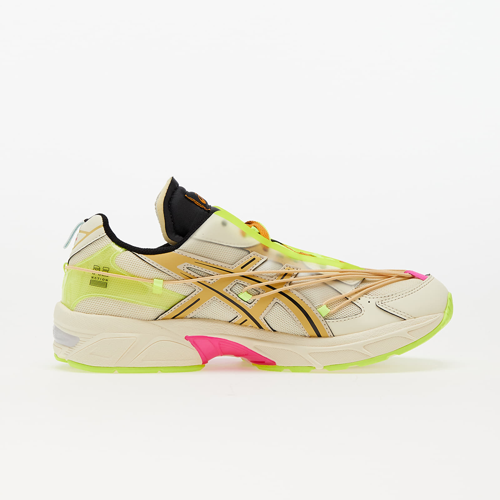 Scarpe uomo Asics x P.E Nation Gel-1130 Cream/ Paper Bag
