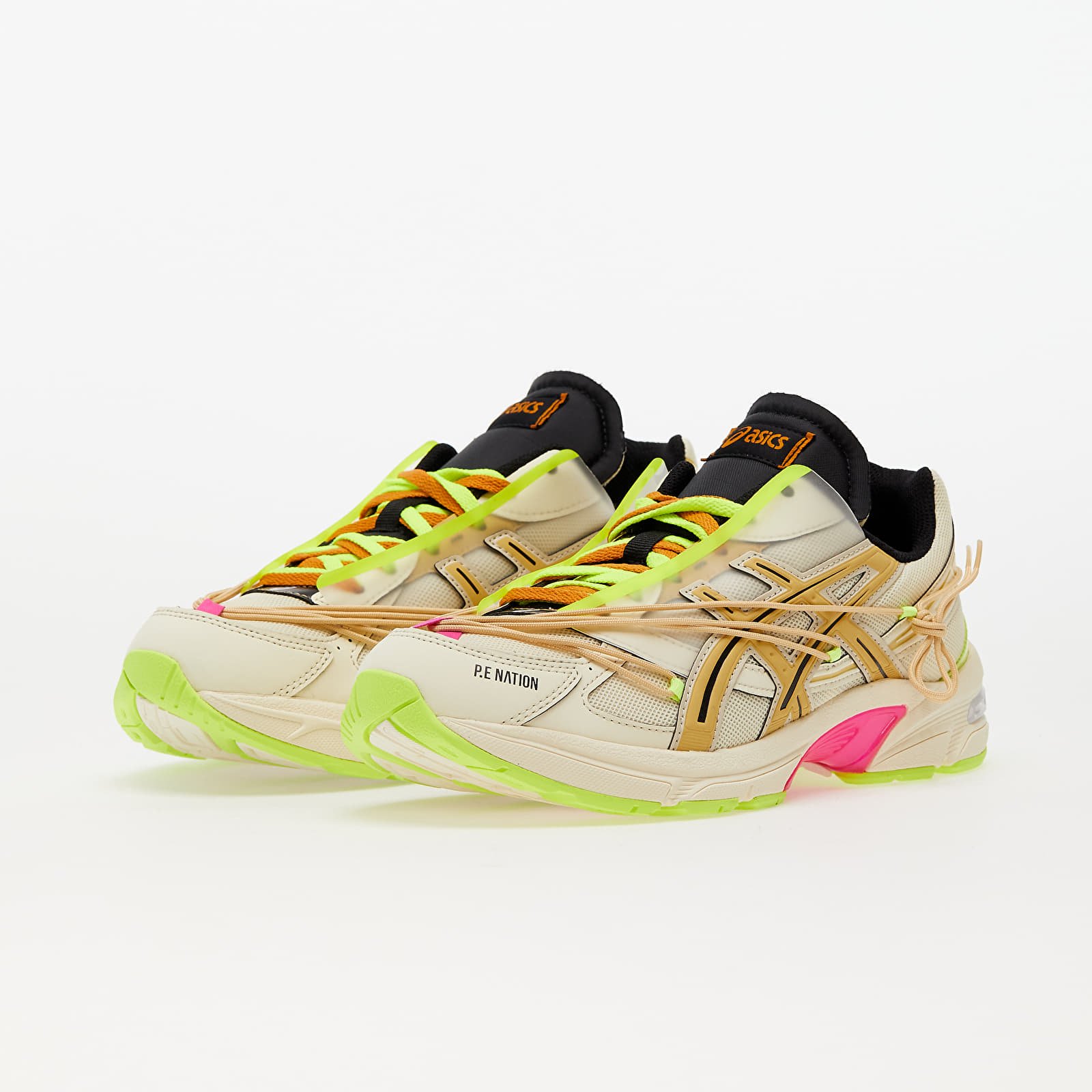 Scarpe uomo Asics x P.E Nation Gel-1130 Cream/ Paper Bag