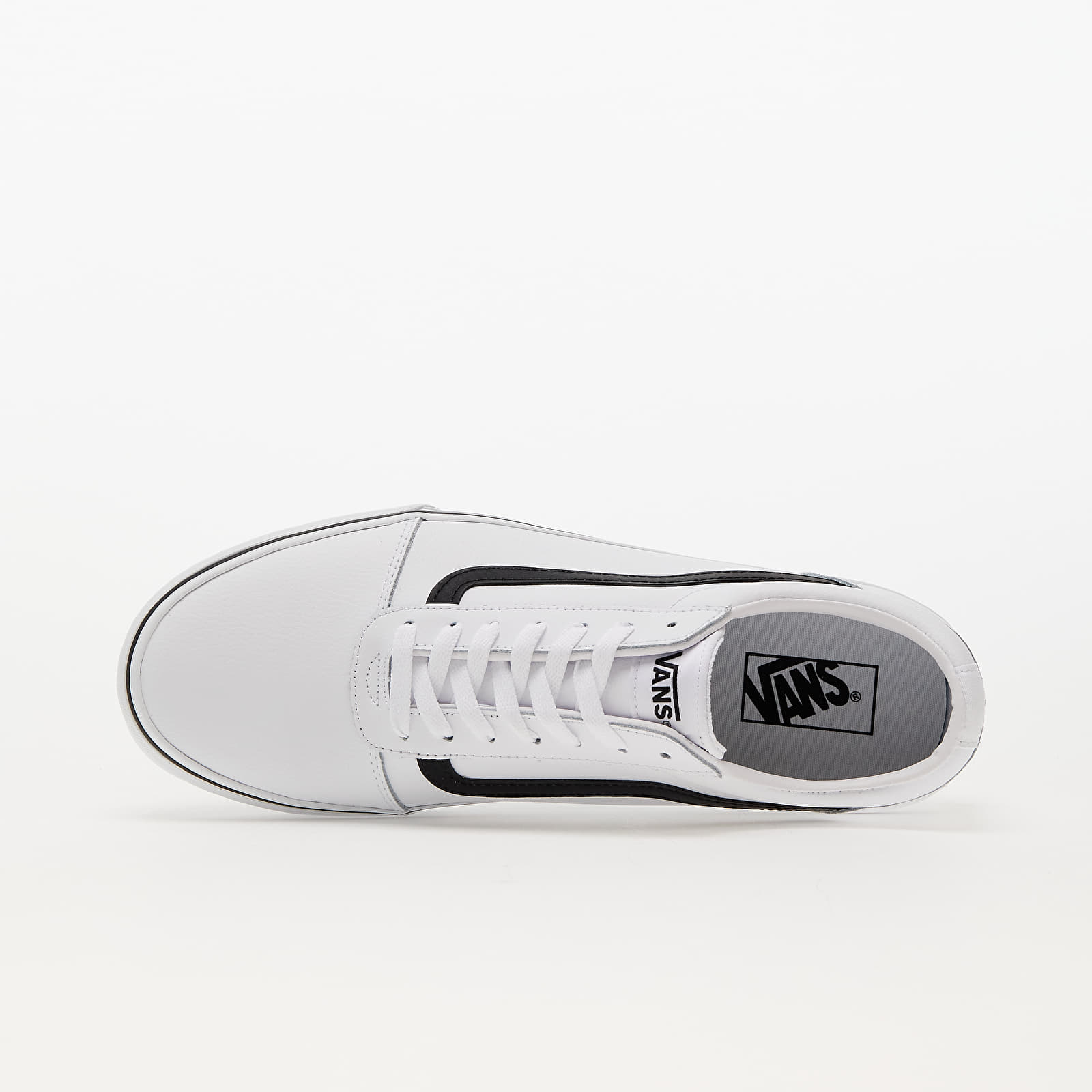 Vans ward leather white store