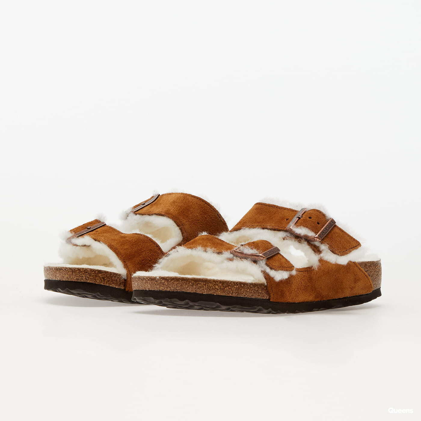 Дамски кецове и обувки Birkenstock Arizona Shearling Mink