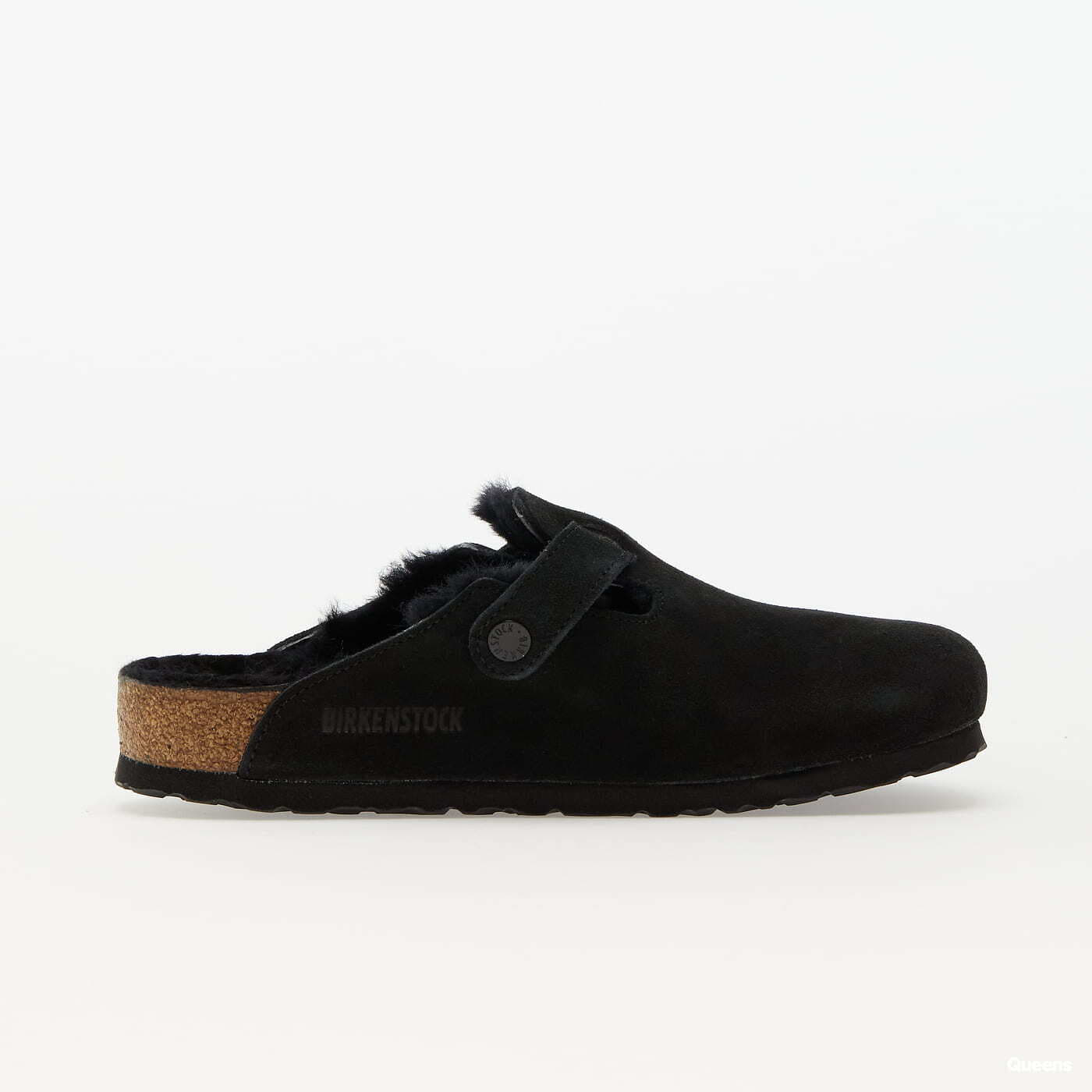 Women's shoes Birkenstock Boston VL/Shearling Black