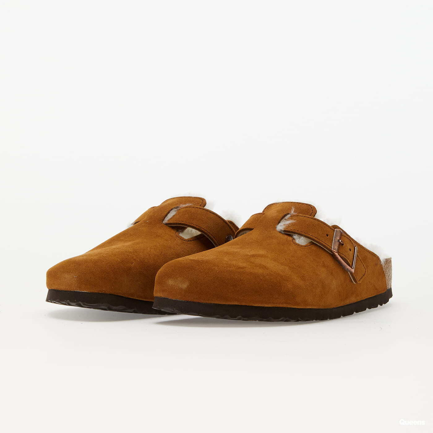 Pánske tenisky a topánky Birkenstock Boston VL/Shearling Mink