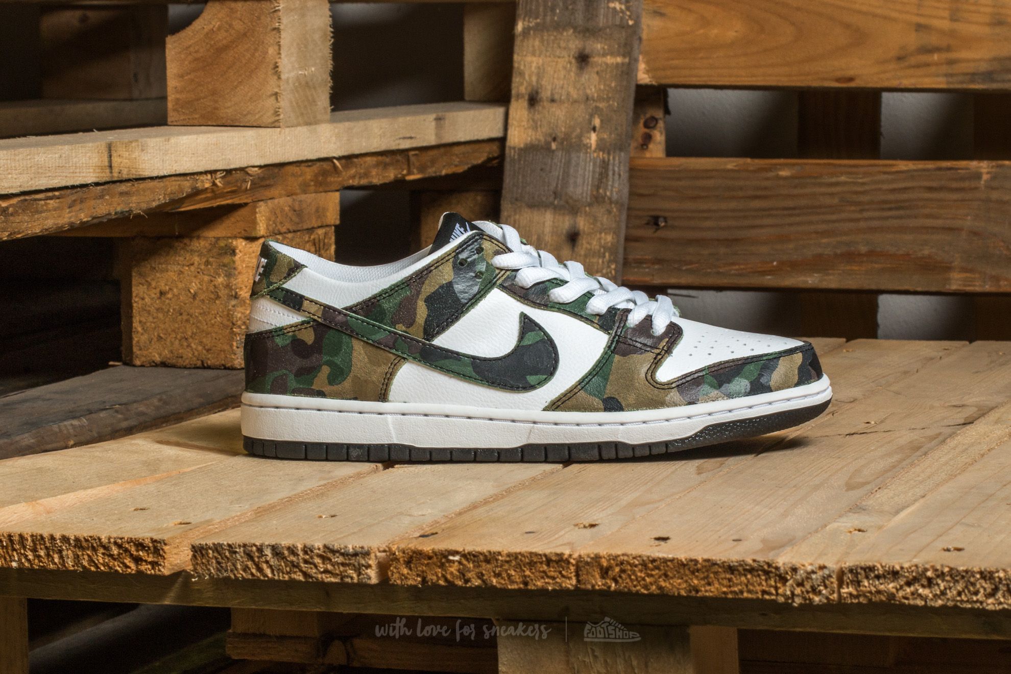 Herren Sneaker und Schuhe Nike Sb Zoom Dunk Low Pro Legion Green/ Legion Green