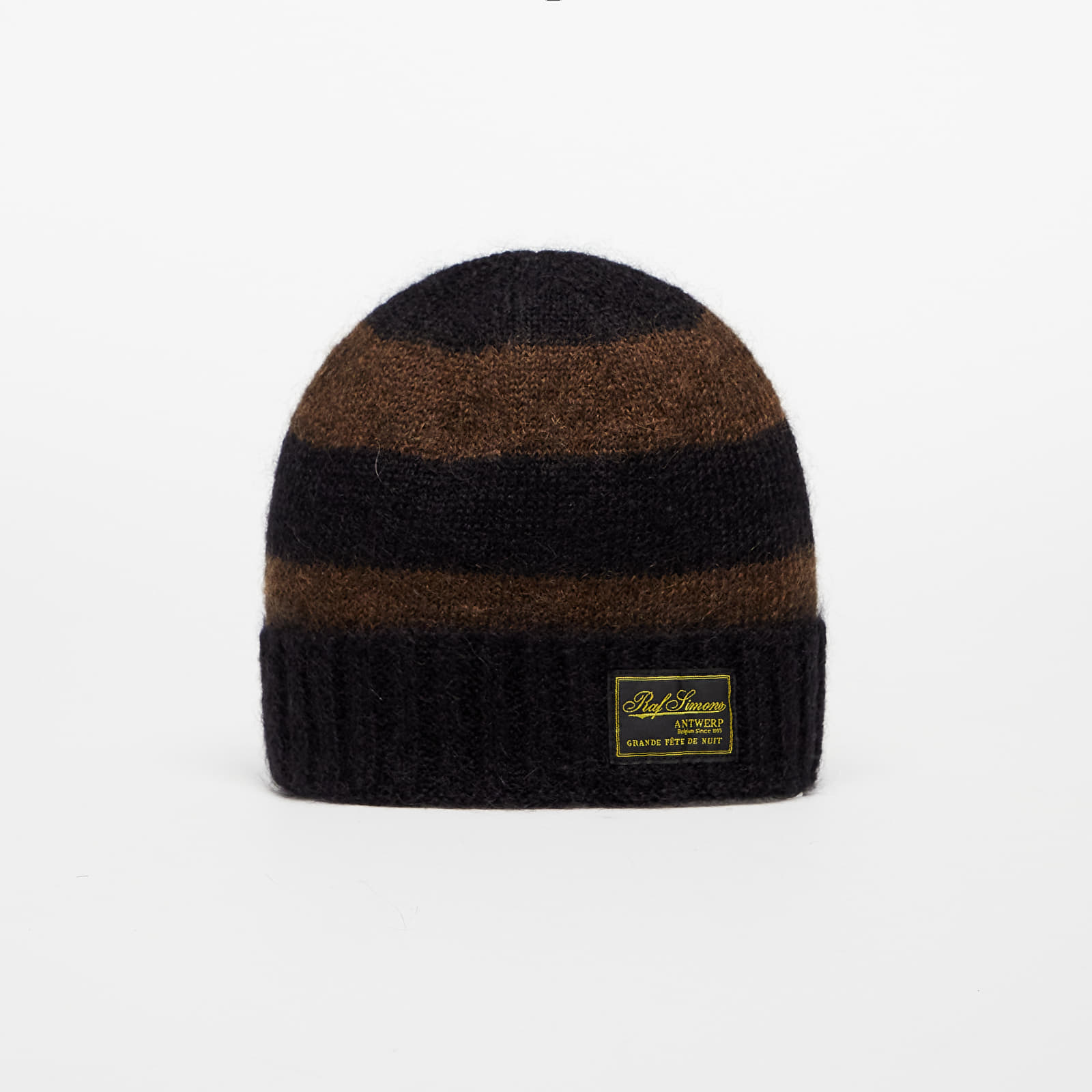 Hats Raf Simons Mohair Beanie Black/ Brown