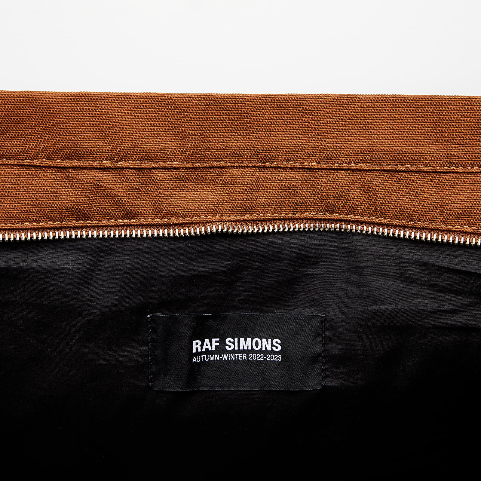 Tašky přes rameno Raf Simons Cotton Tote Bag Brown