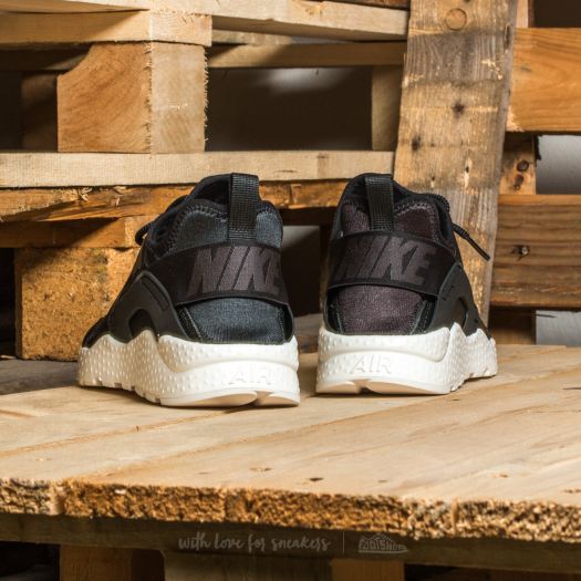 Women s shoes Nike W Air Huarache Run Ultra SI Black Black Ivory Footshop