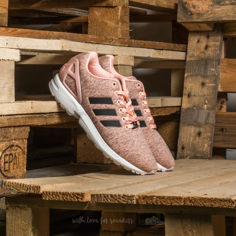 Women's shoes adidas ZX Flux W Haze Coral/ Core Black/ Ftw White