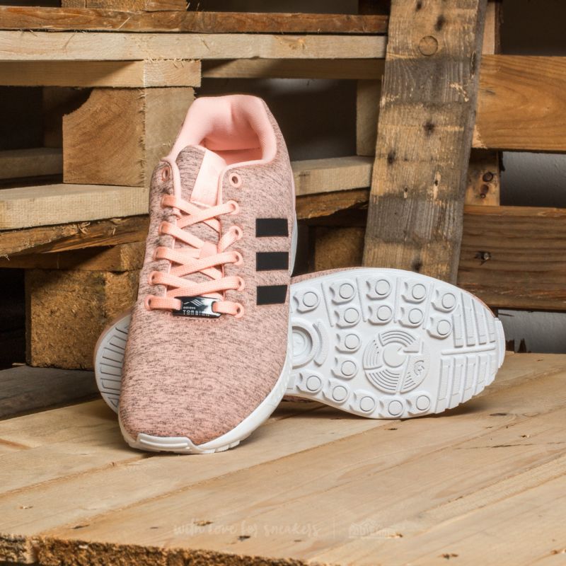 adidas ZX Flux W Haze Coral/ Core Black/ Ftw White | Footshop