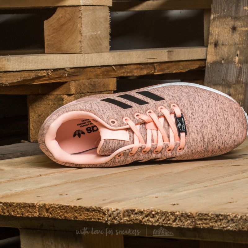 adidas ZX Flux W Haze Coral/ Core Black/ Ftw White | Footshop