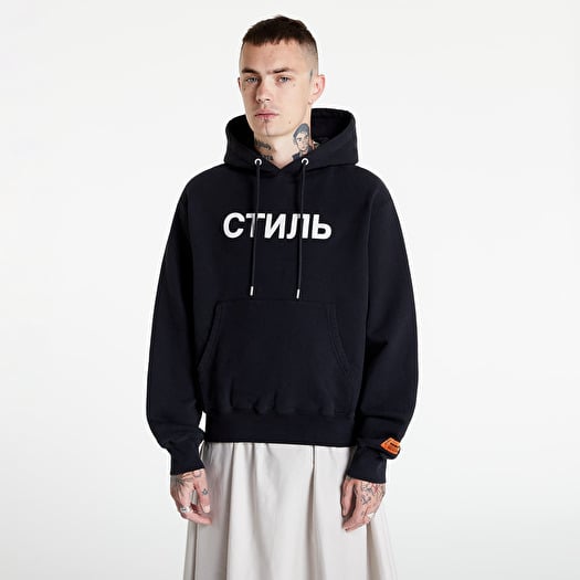 Heron preston hoodie black online