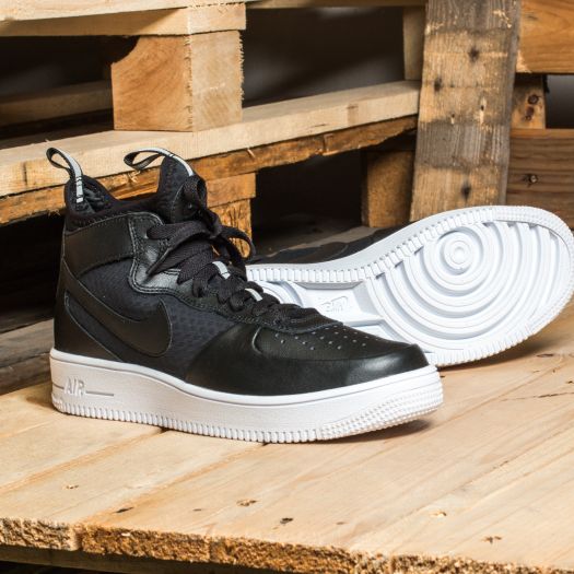 Air force 1 sales ultraforce mid black-white