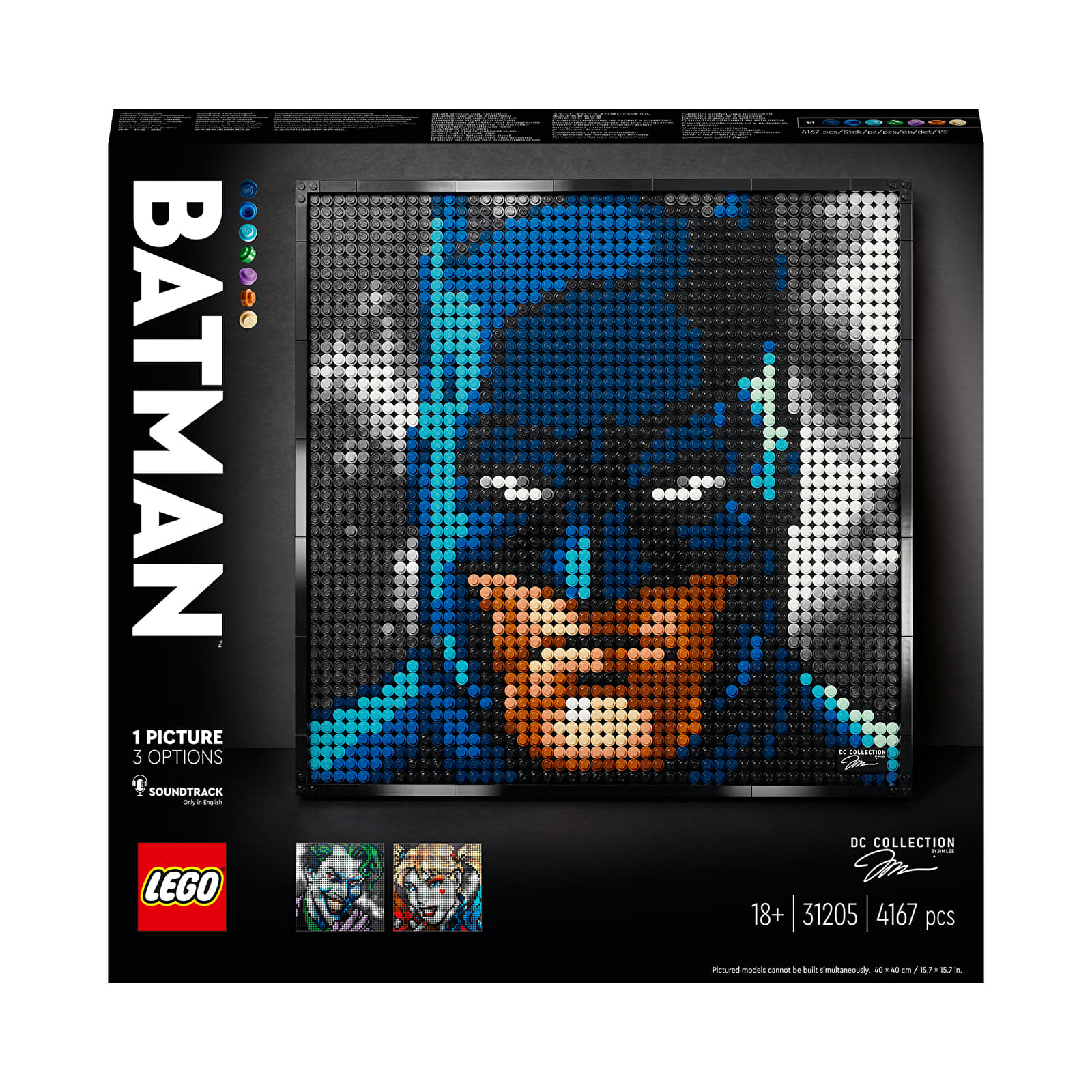 LEGO® kits LEGO® Art 31205 Jim Lee Batman™ Collection