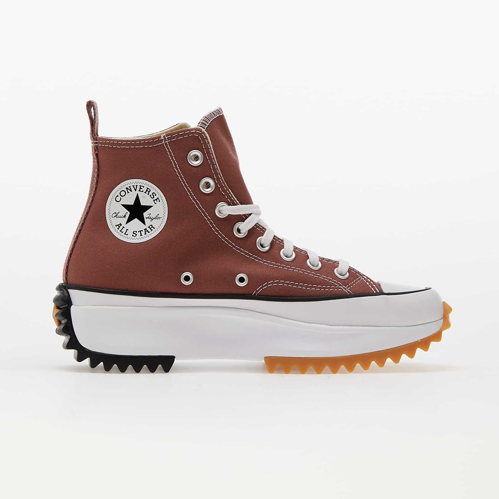 Încălțăminte și sneakerși pentru bărbați Converse Run Star Hike Canvas Platform Saddle/ Black/ White