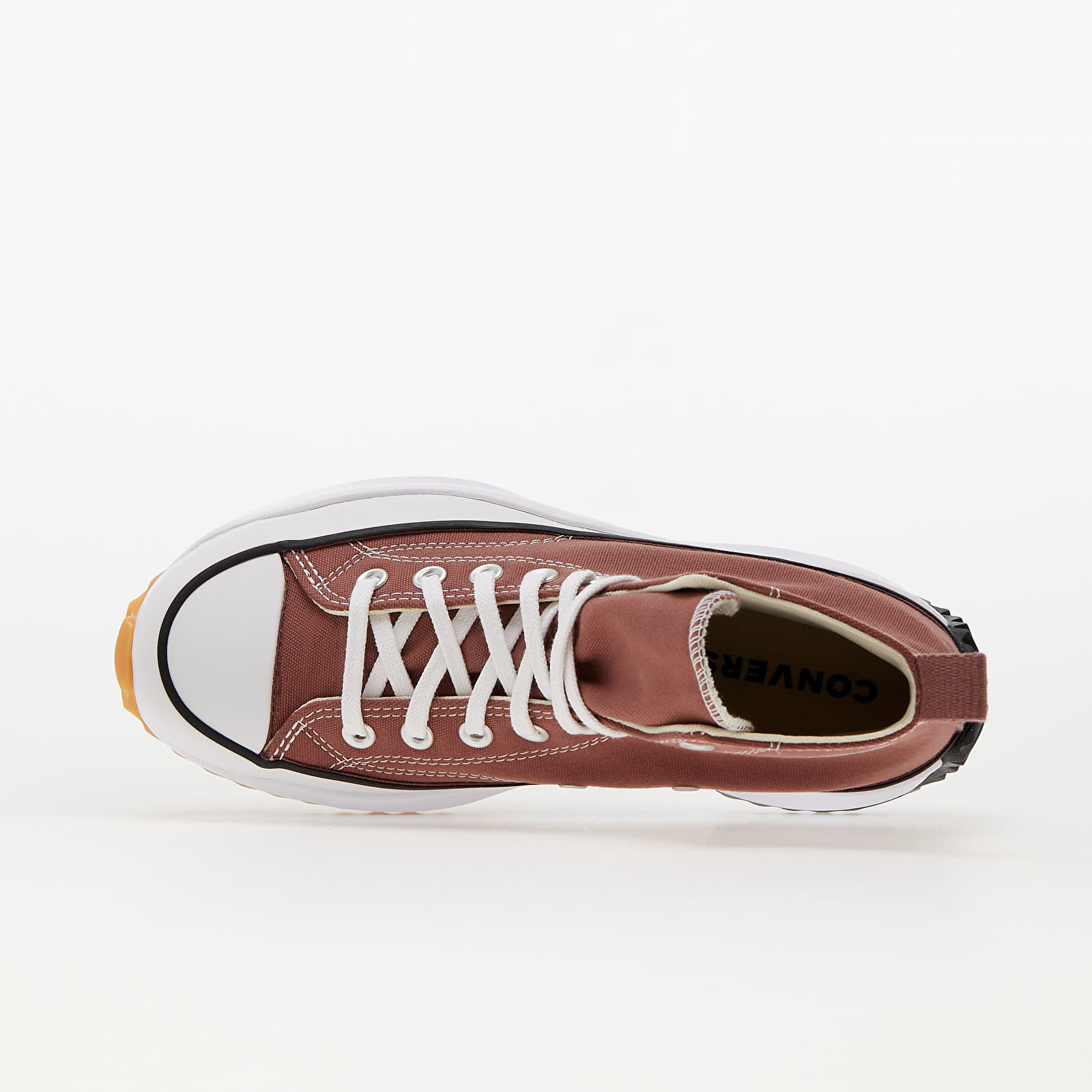 Încălțăminte și sneakerși pentru bărbați Converse Run Star Hike Canvas Platform Saddle/ Black/ White