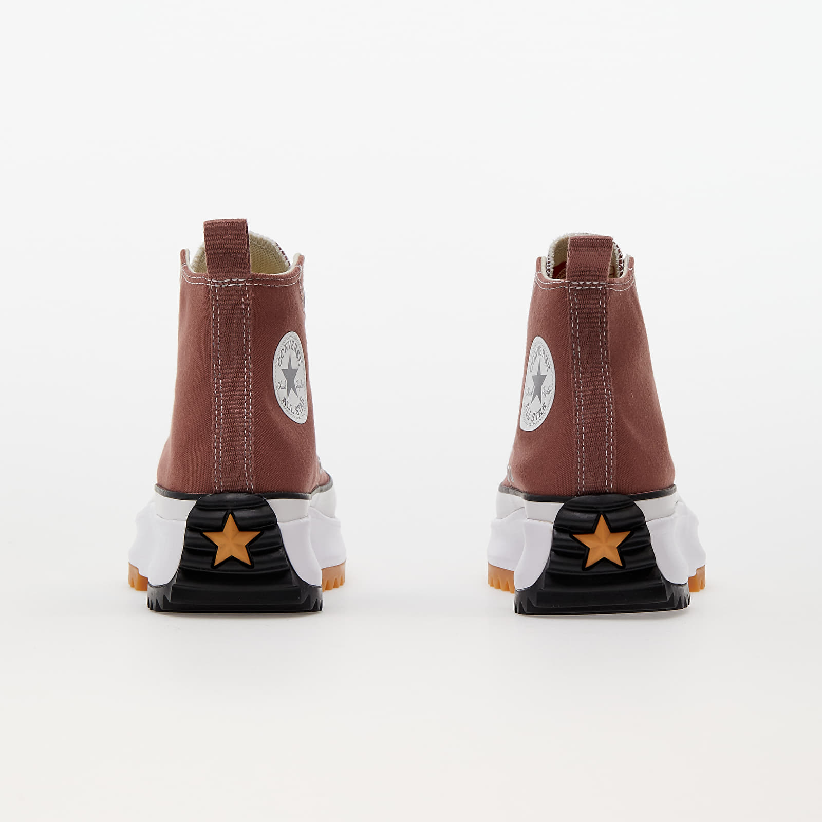 Încălțăminte și sneakerși pentru bărbați Converse Run Star Hike Canvas Platform Saddle/ Black/ White
