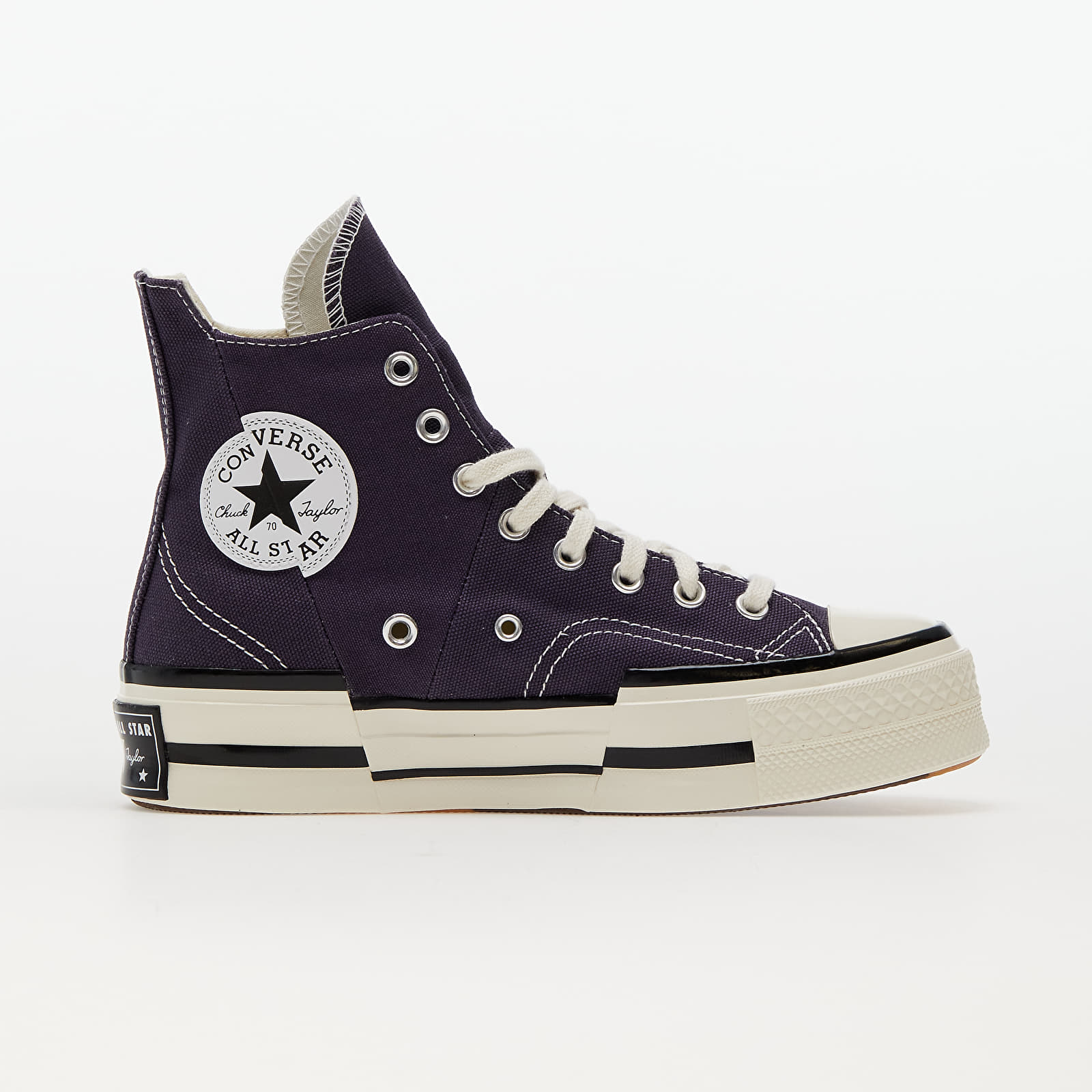 Sapatos de homem Converse Chuck 70 Plus Seasonal Color Dark Raisin/ Egret/ Black