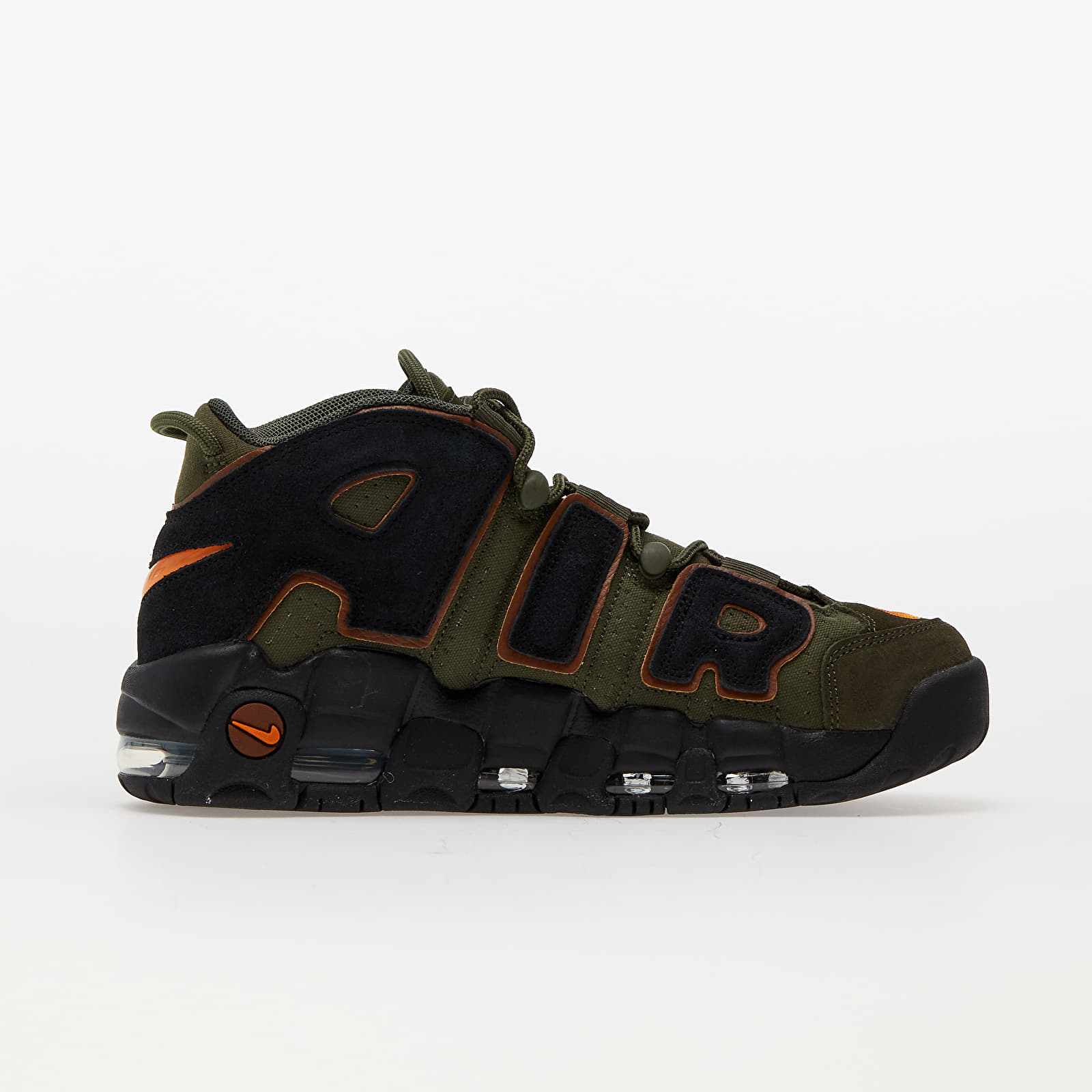 Nike uptempo 96 orange hot sale