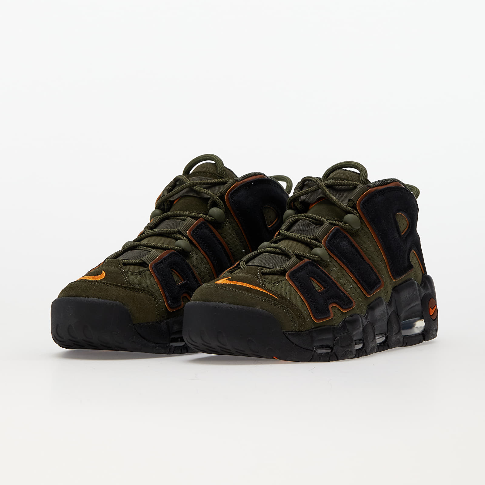 Nike uptempo 96 homme orange on sale