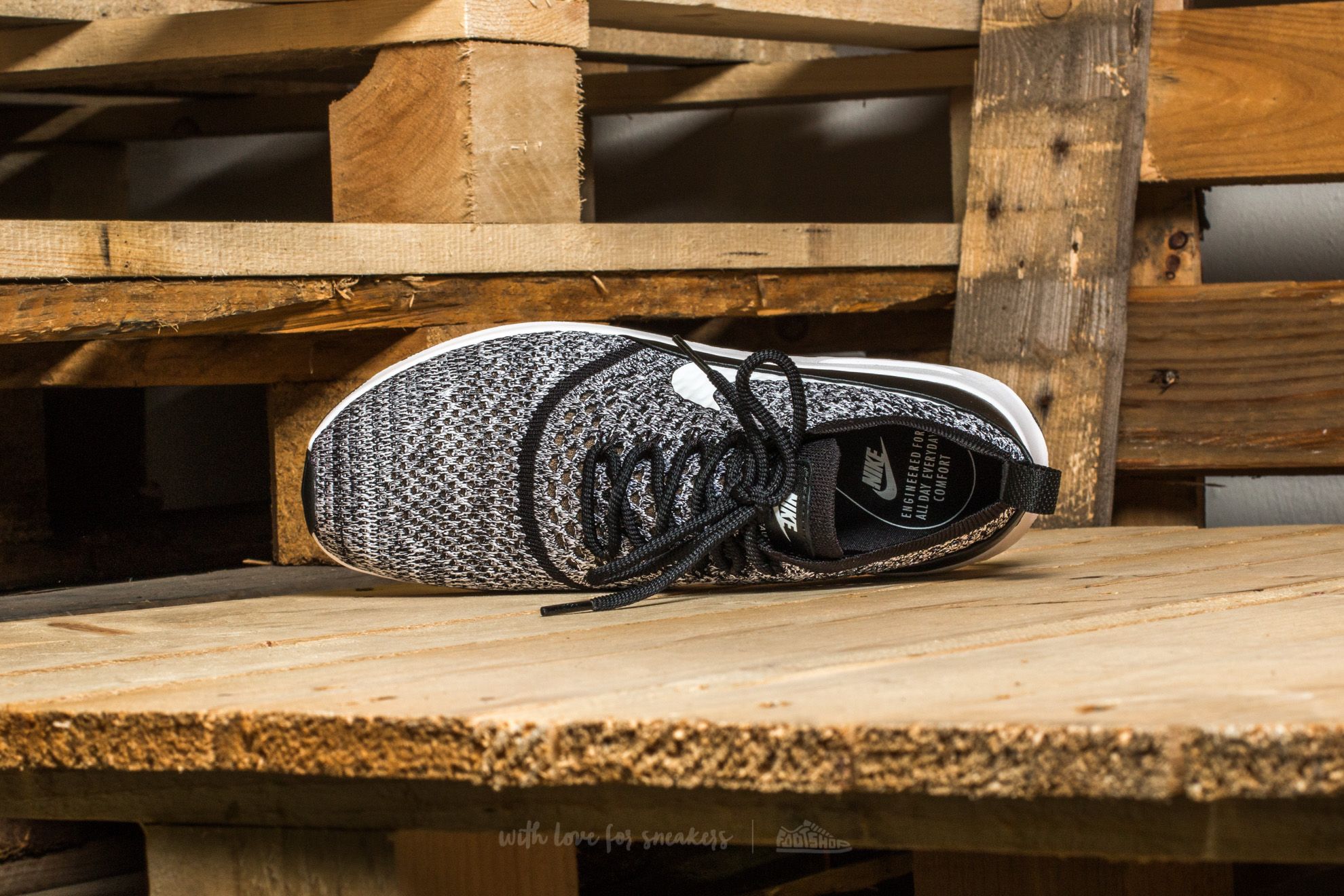 Női cipők Nike W Air Max Thea Ultra Flyknit Black/ White