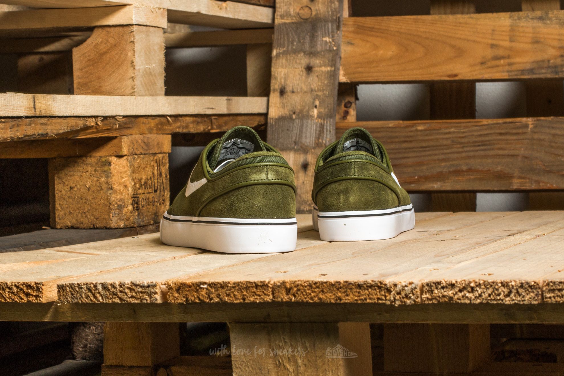 Buty męskie Nike Zoom Stefan Janoski Legion Green/ White-Black