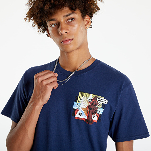 Tシャツ SEEING THINGS TEE ☆ HUF T-shirts HUF Seeing Things TT T-Shirt Navy | Footshop