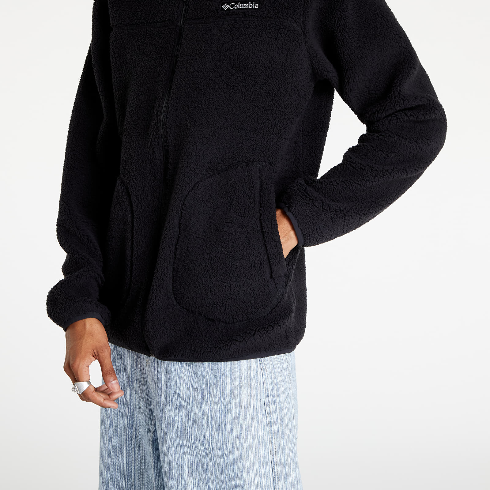 Hoodies and sweatshirts Columbia Rugged Ridge II Sherpa Fleece Black Footshop