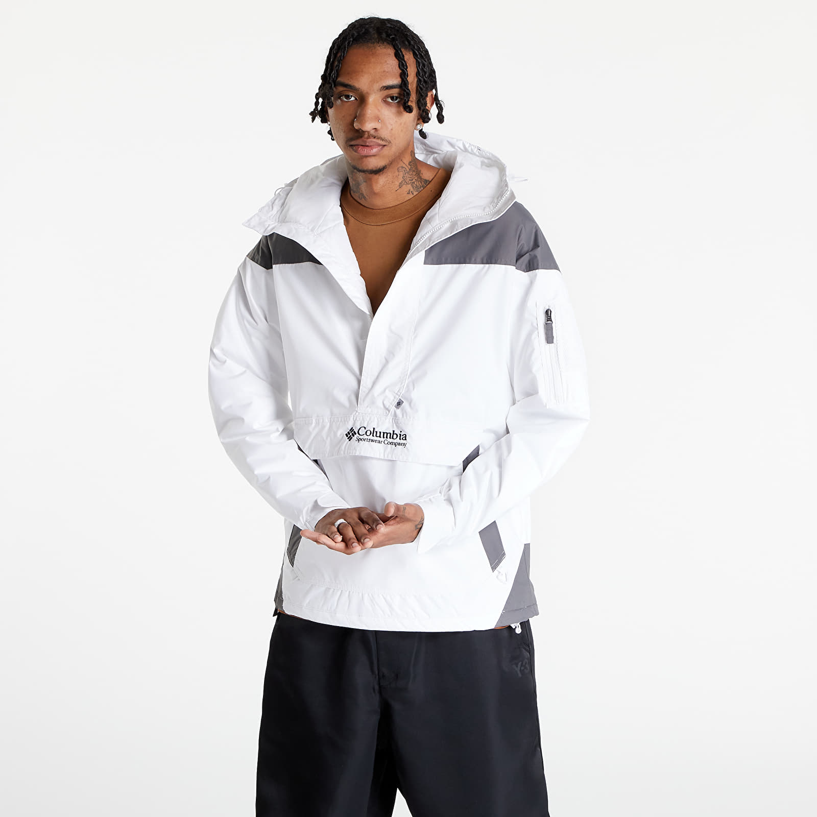 Bundy Columbia Challenger™ Pullover White/ City Grey