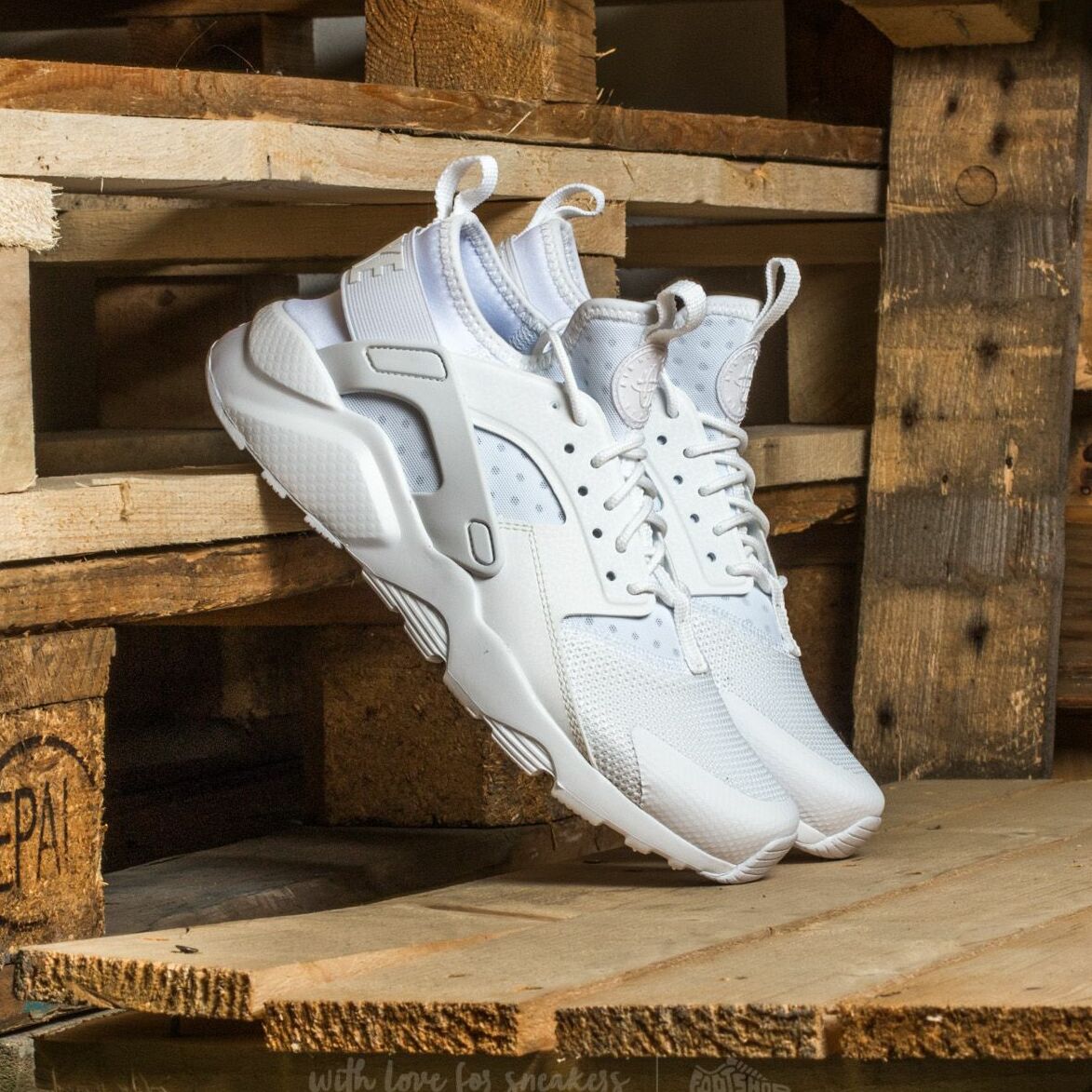 Sneakers Nike Air Huarache Run Ultra Gs White/ White-White