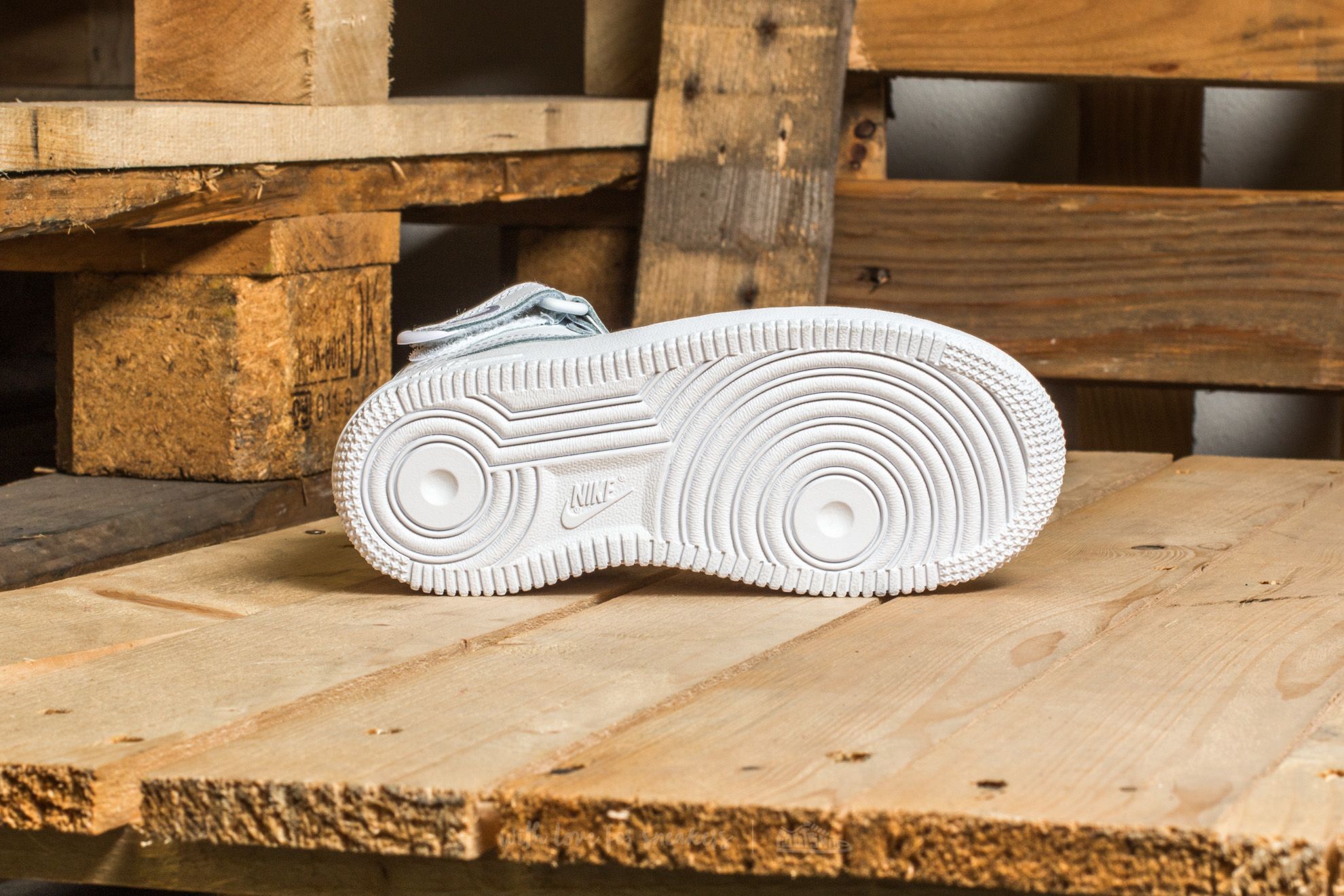 Joggesko og sko for barn Nike Force 1 Mid (PS) White/ White-White