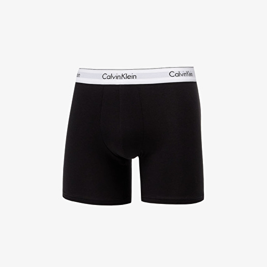 Boxer shorts Calvin Klein Modern Cotton Stretch Boxer Brief 3 Pack Black Black Black Footshop