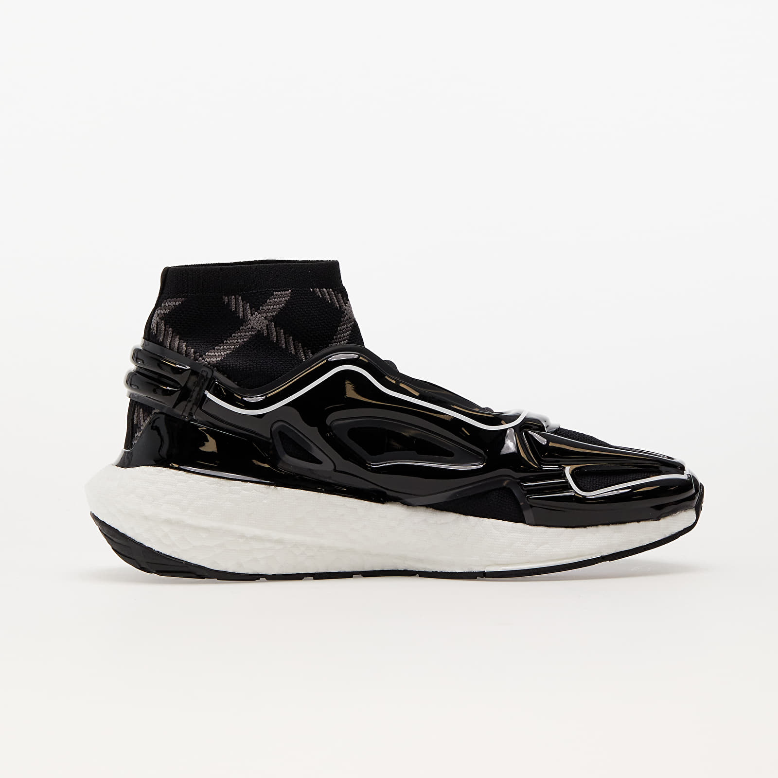 Ženski čevlji adidas x Stella McCartney Ultraboost22 Elevated Gra Core Black/ Grey Four/ Apsi Orange