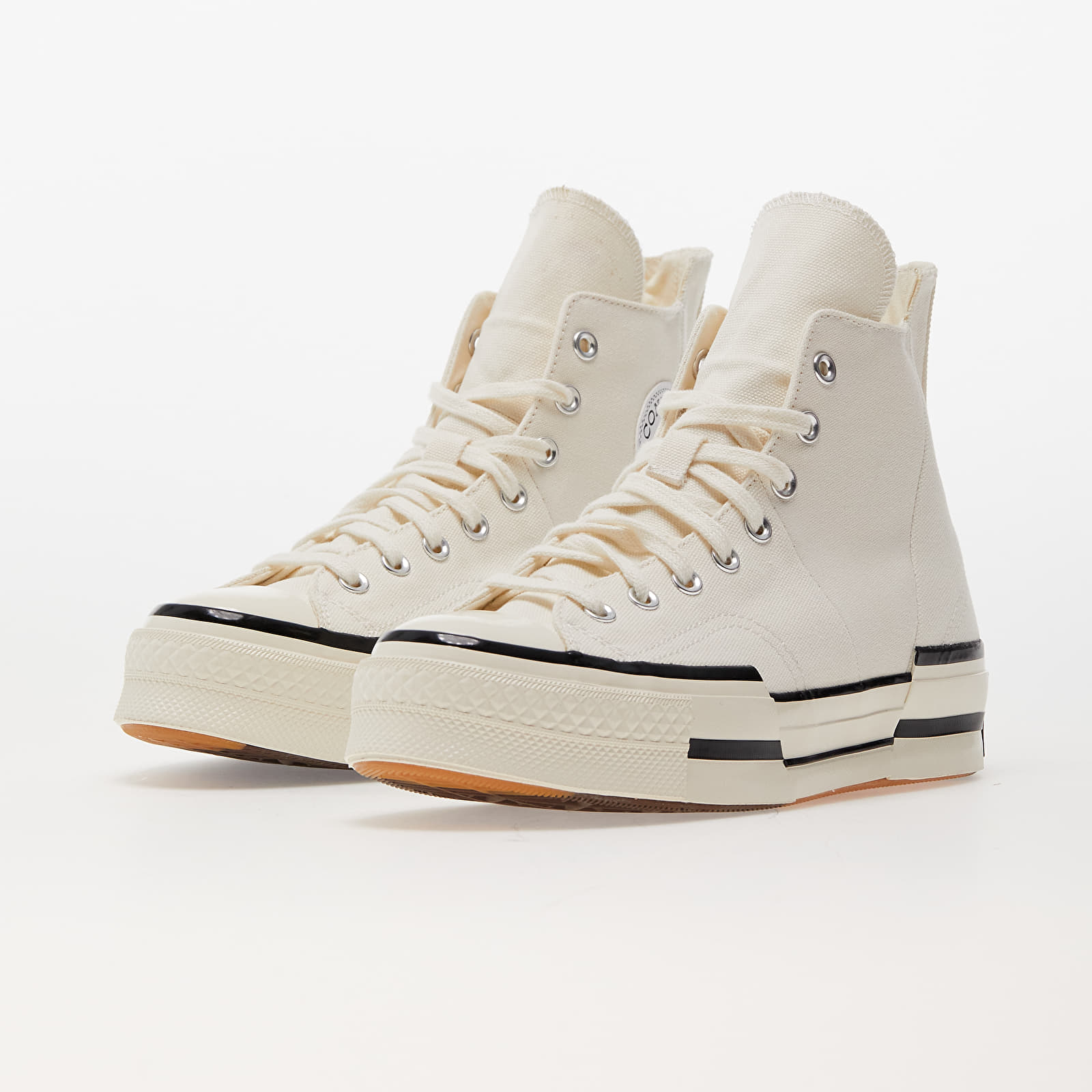 Herren Sneaker und Schuhe Converse Chuck 70 Plus Egret/ Black/ Egret