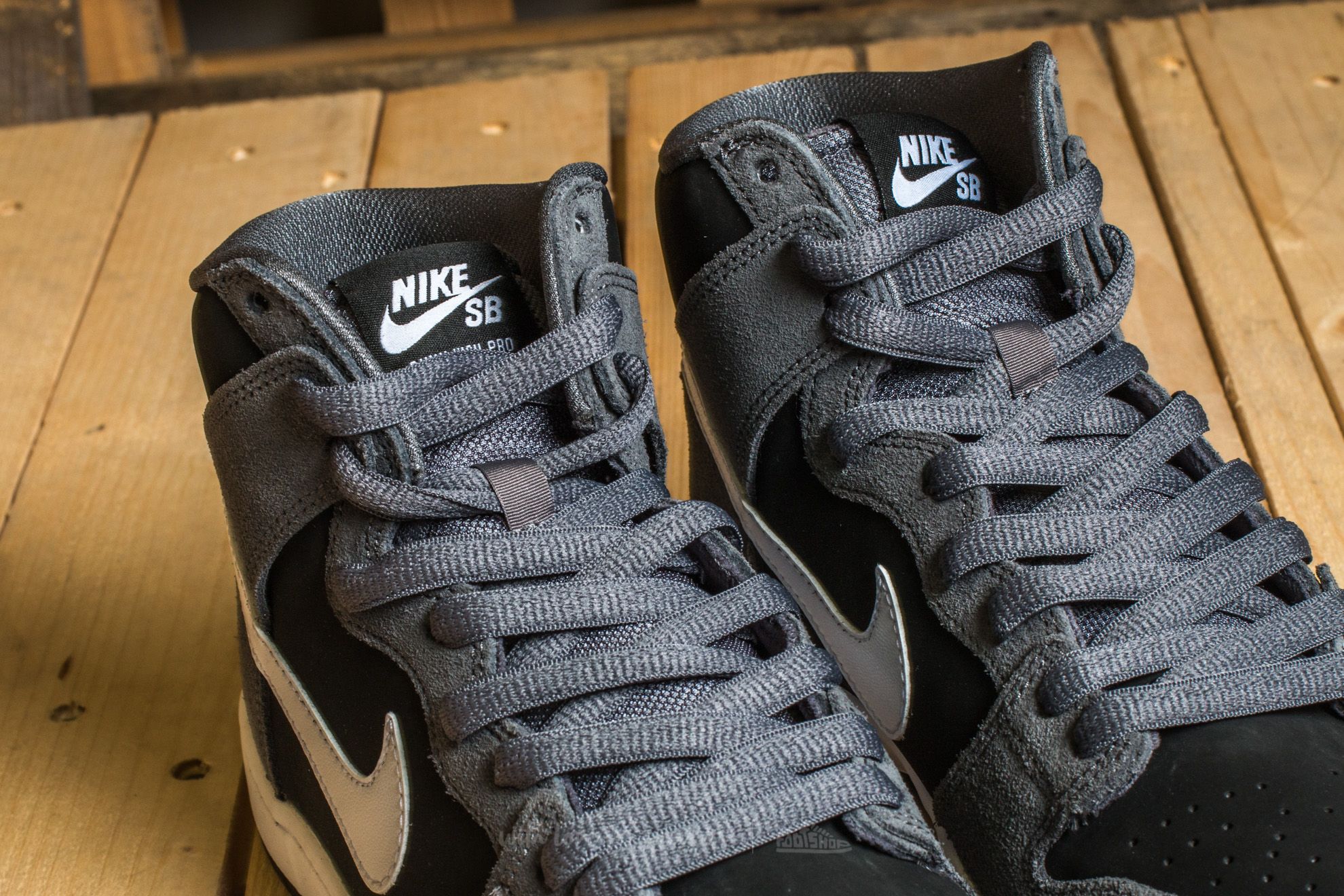 Men's shoes Nike SB Zoom Dunk High Pro Dark Grey/ White-Black-White