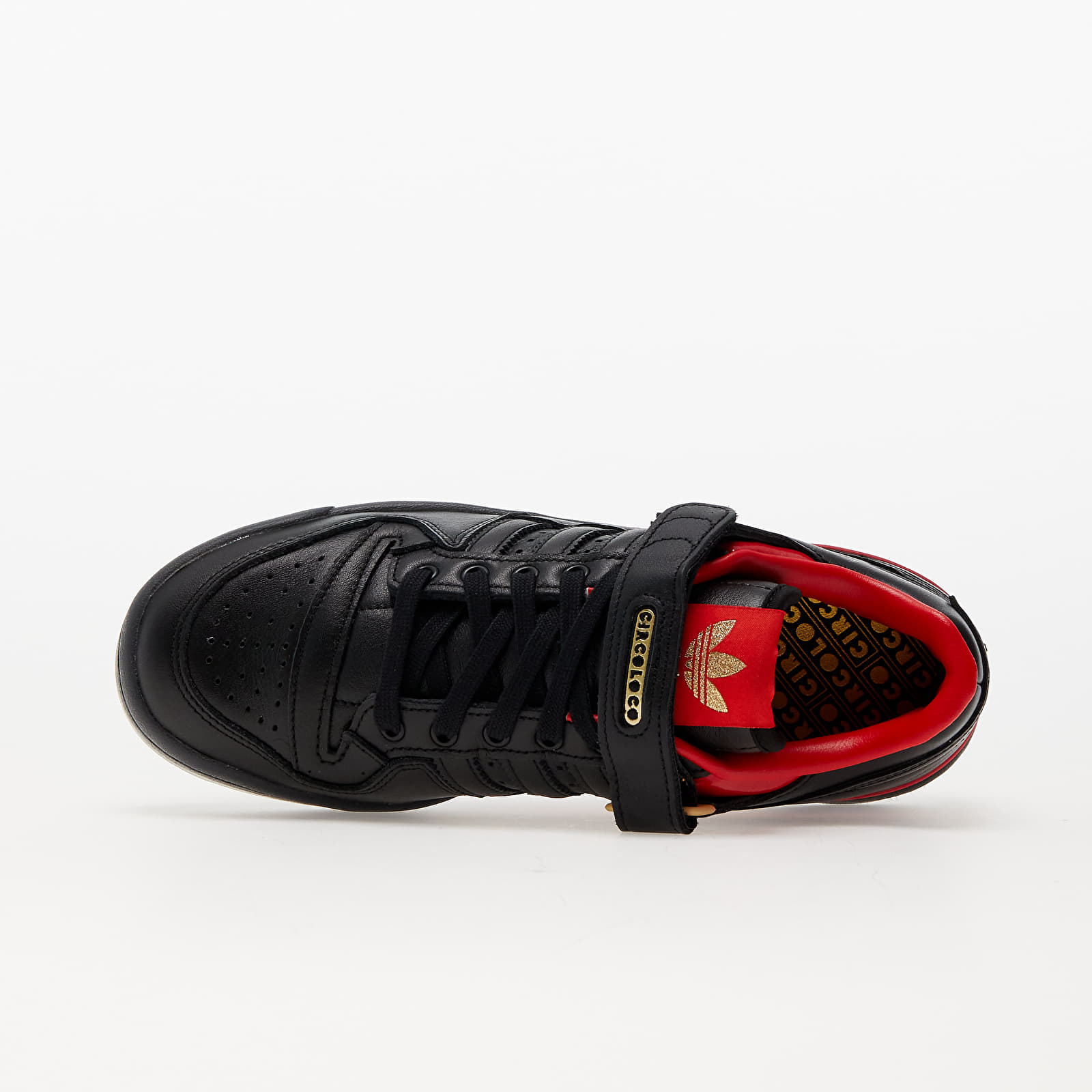 Miesten kengät adidas Circoloco Forum Low Core Black/ Core Black/ Vivid Red