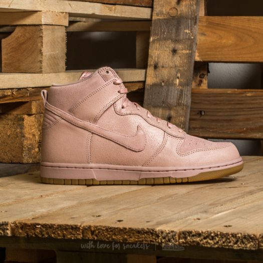 nike dunk high premium oxford pink
