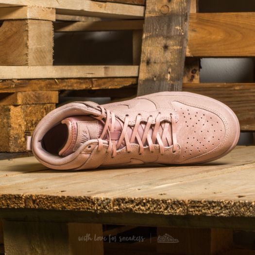 Women's shoes Nike W Dunk Hi Premium Pink Oxford/ Pink Oxford