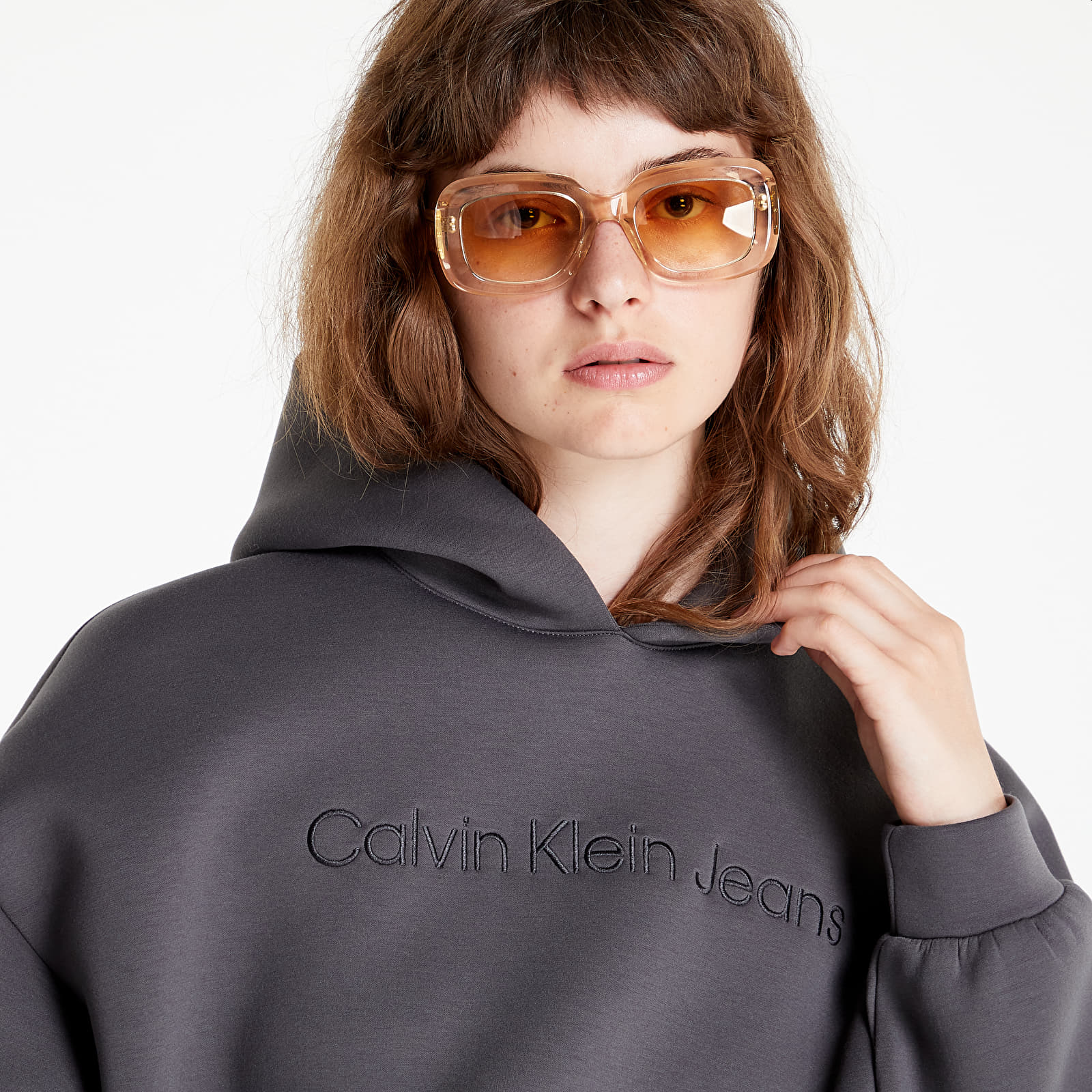 Calvin klein shop embroidered sweatshirt