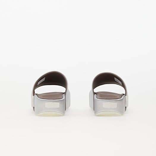 Silver sales slides shoes