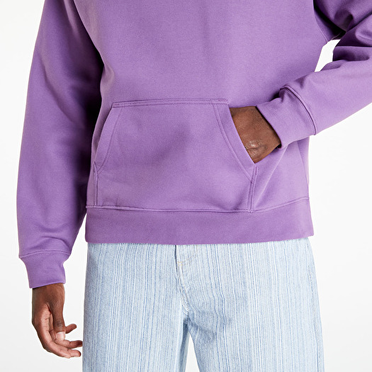 Hoodies and sweatshirts Patta Smile For Me Boxy Hooded Sweater Crushed Grape Footshop